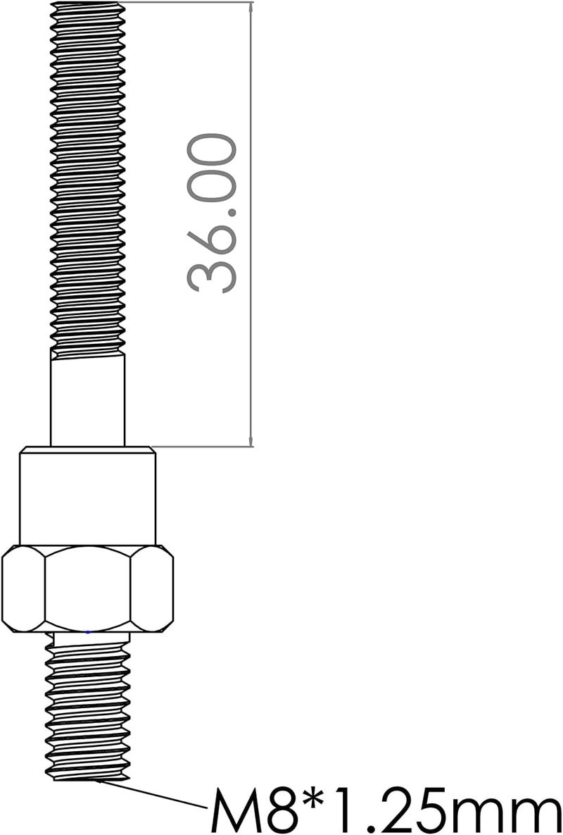 CORWIN Store M6 Extended Rivet Nut Gun Mandrels and Nosepiece Set, Specifically Designed for Installing Pre-bulbed Rivet Nuts and Similar Threaded Inserts Multi-Grip - Image 4